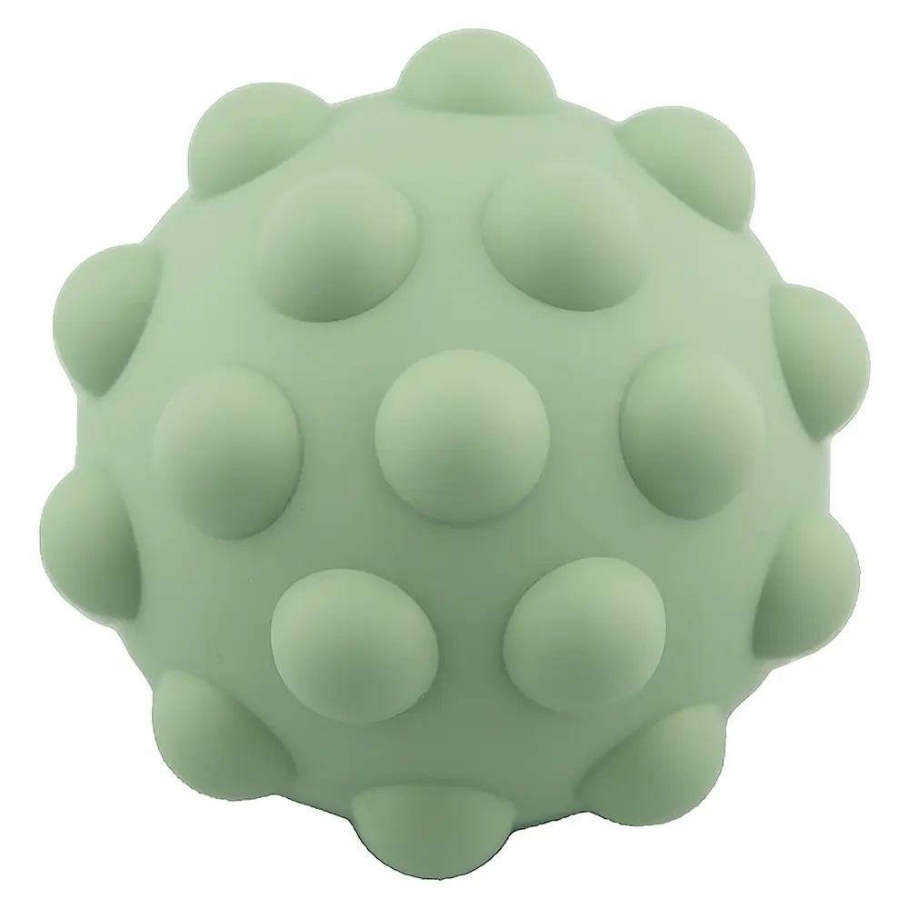 Sensory Silicone Fidget Ball   Sage fra Le Toft