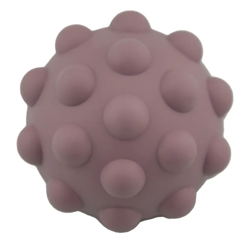 Sensory Silicone Fidget Ball   Grapeade fra Le Toft