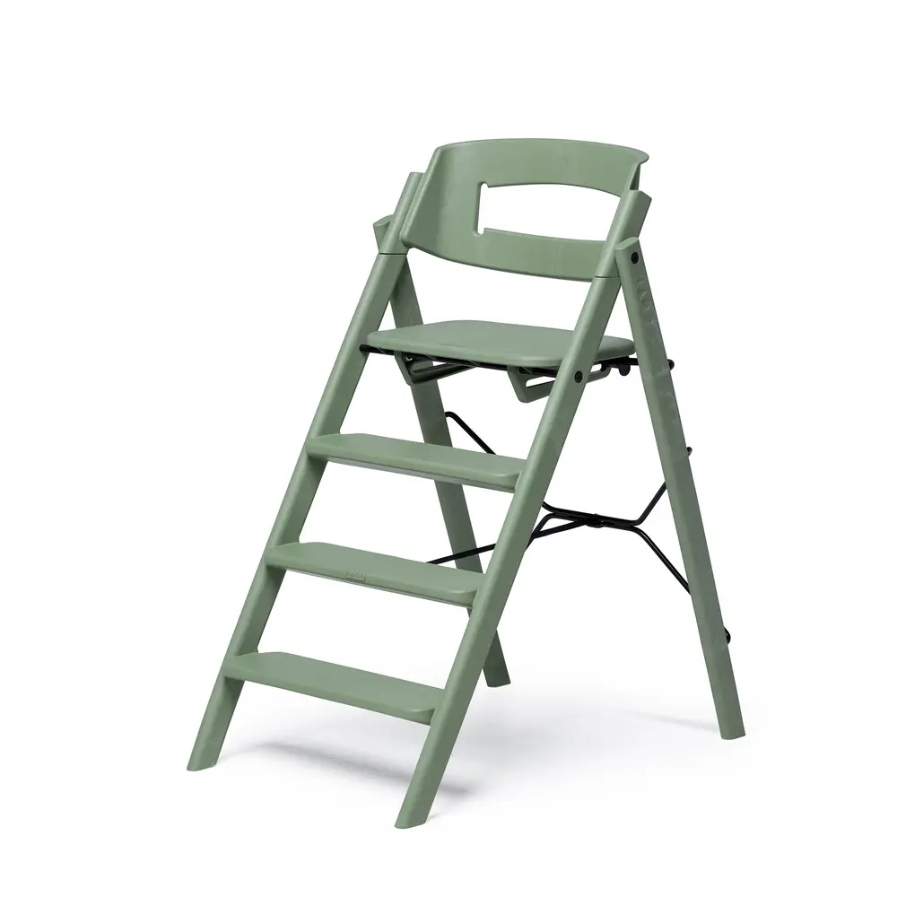 Klapp Højstol Foldbar   Genbrugsplast, Grøn fra Kaos