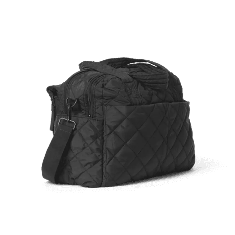 Pusletaske Quiltet   Black fra Day-et Min