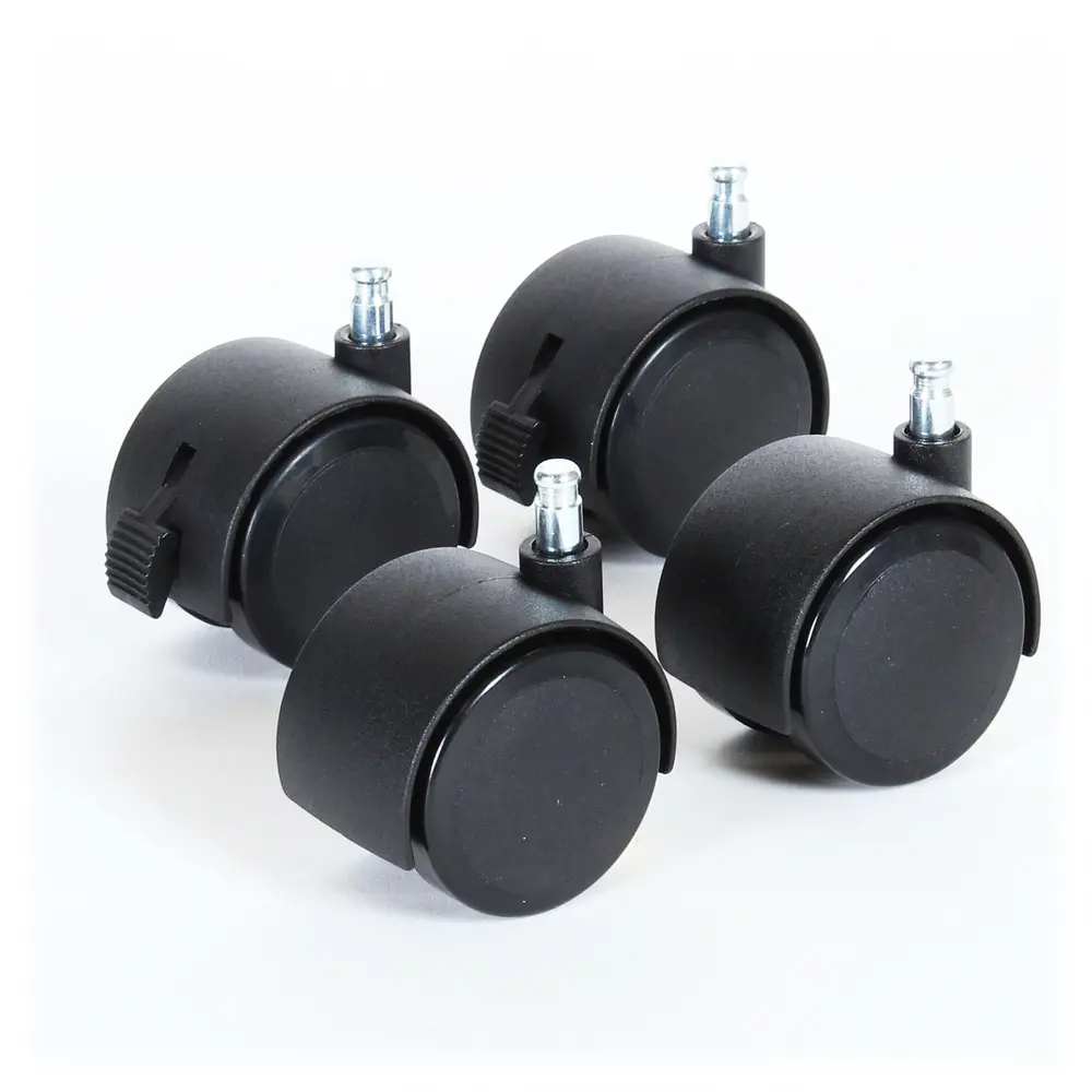 Hjulsæt Til Side By Side Senge   Sort fra Babybay