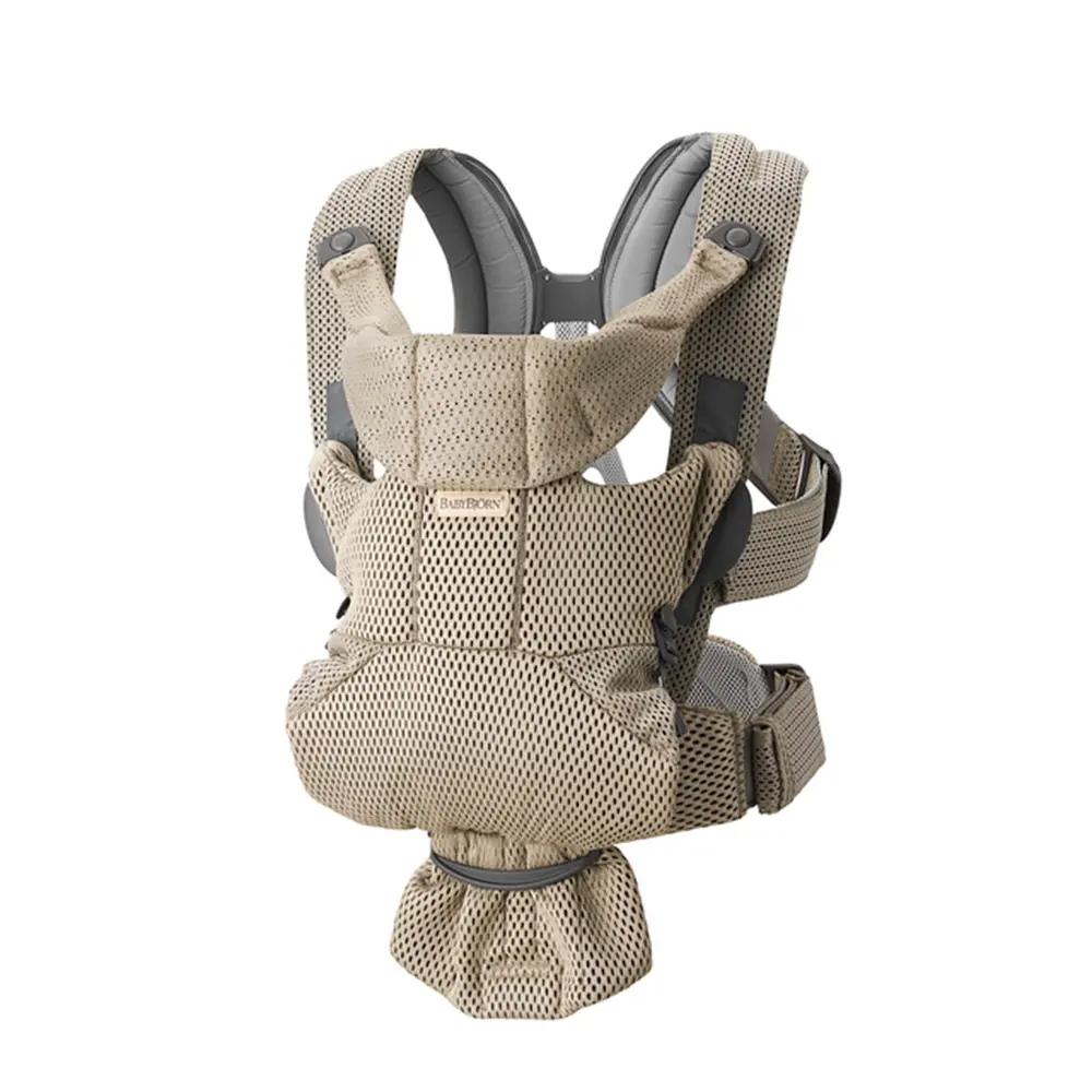 Bærsele Move   Gråbeige 3d Mesh fra Babybjörn