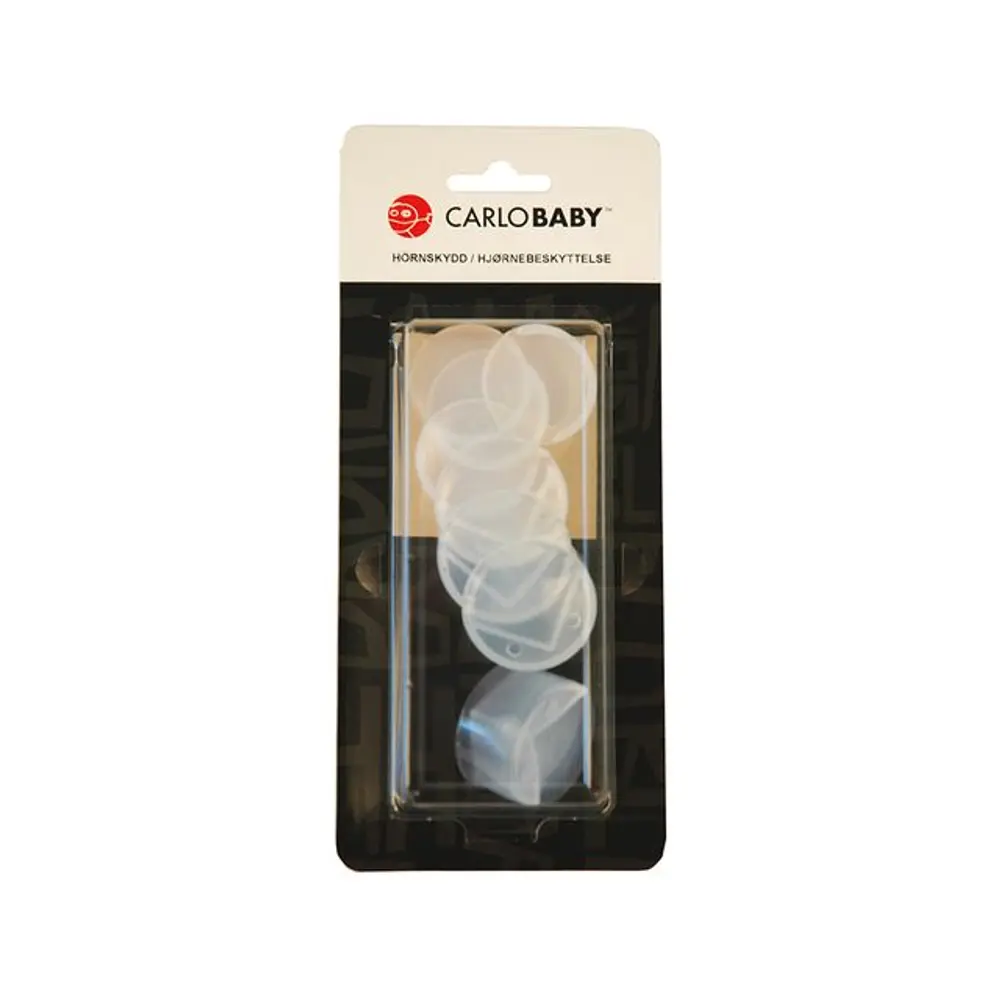 Hjørnebeskyttelse Transparent Til 4 Hjørner fra Carlobaby