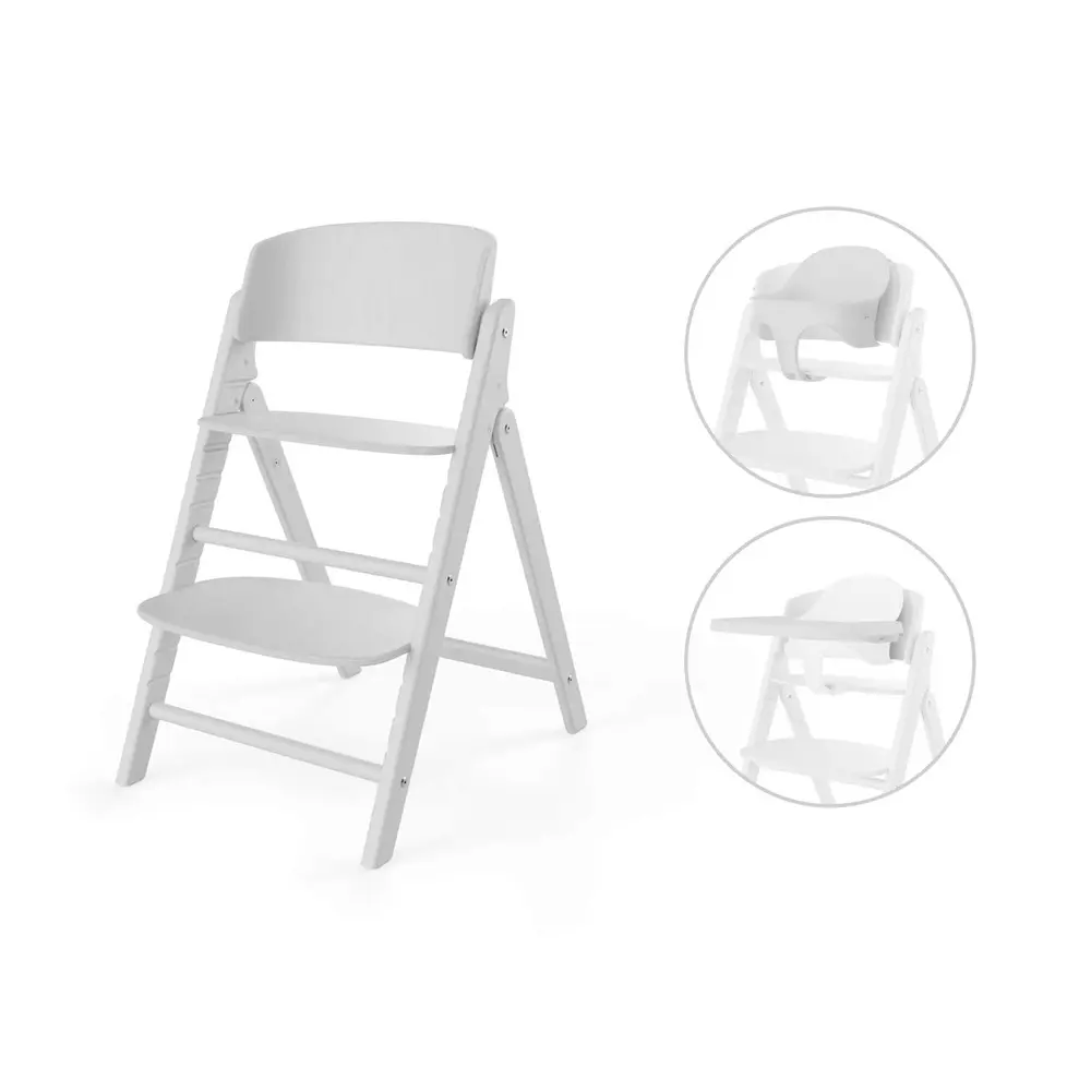 Højstol, Click&fold  3i1 Sæt, All White fra Cybex