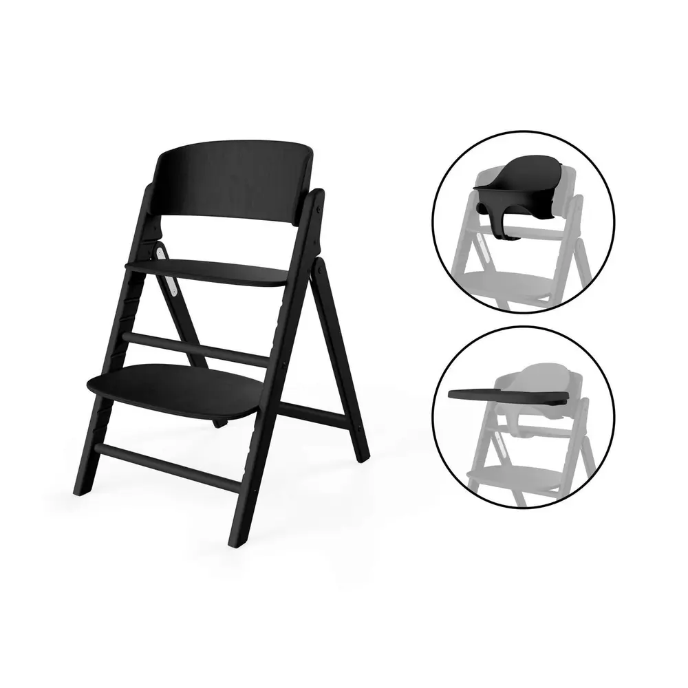 Højstol, Click&fold 3i1 Sæt, Stunning Black fra Cybex