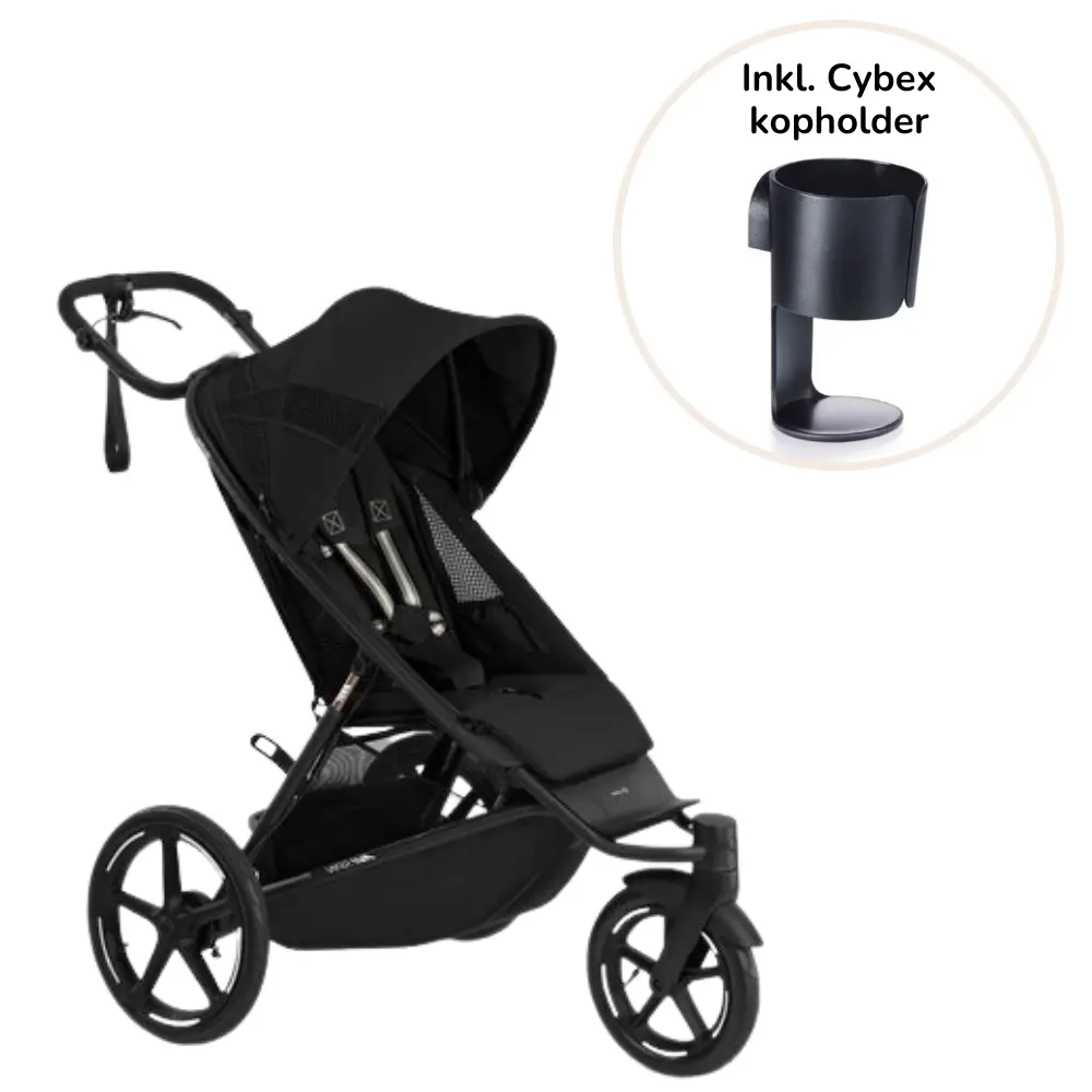 Avi Spin Inkl. Kopholder   Moon Black fra Cybex