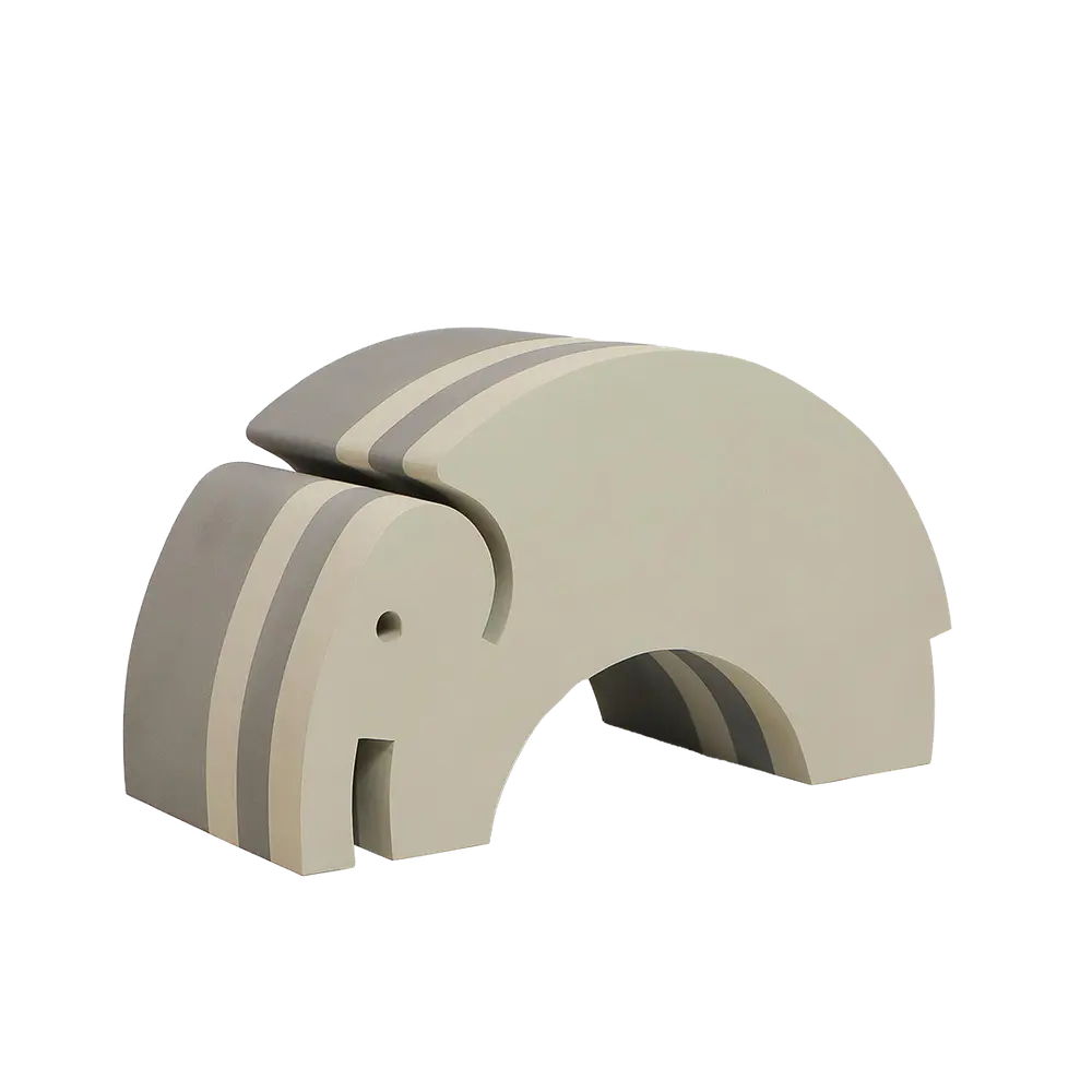 Elefant L24 Grey Zoo fra Bobles