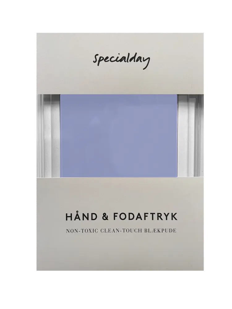 Hånd Og Fodaftryk Blå fra Specialday