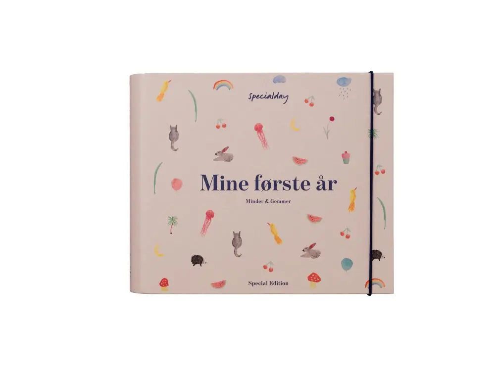 Mine Første år   Minder Og Gemmer   Rosa fra Specialday