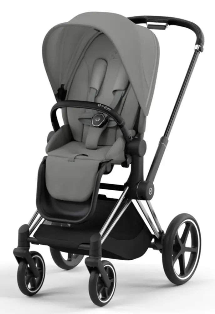 Priam Klapvogn Mirage Grey Chrome Black fra Cybex
