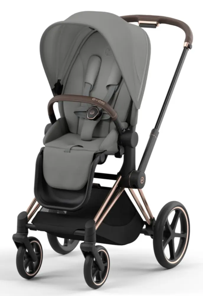 Priam Klapvogn Mirage Grey Rosegold fra Cybex