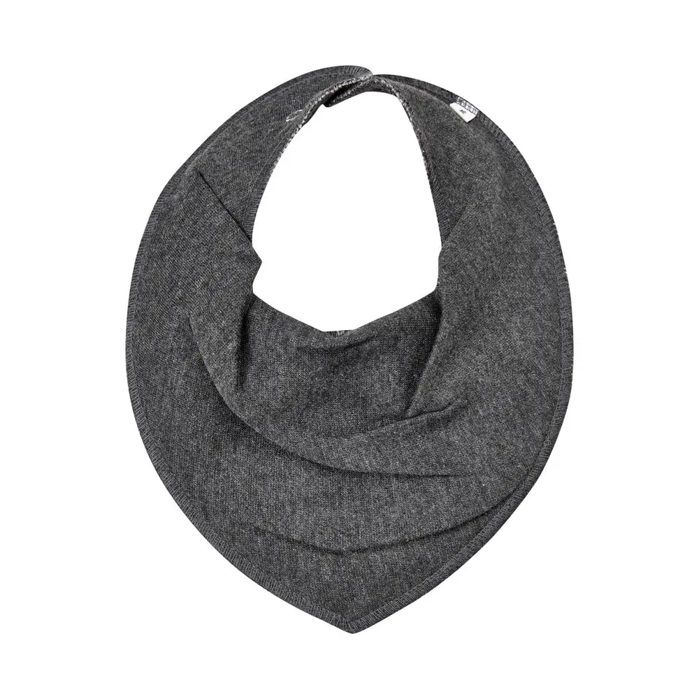 Udgået Smæk Tørklæde   121 Dark Grey Melange fra Pippi