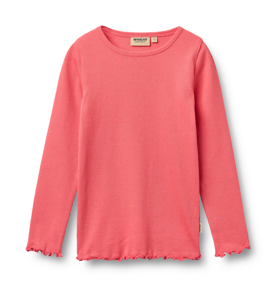 Ida Bluse   Watermelon   104 fra Wheat
