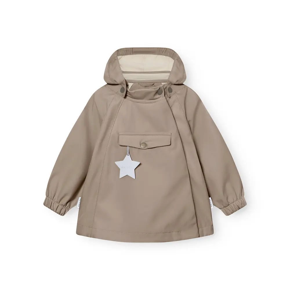Matwai Softshell Jakke   Grey Brown   2 år 92 fra Mini A Ture