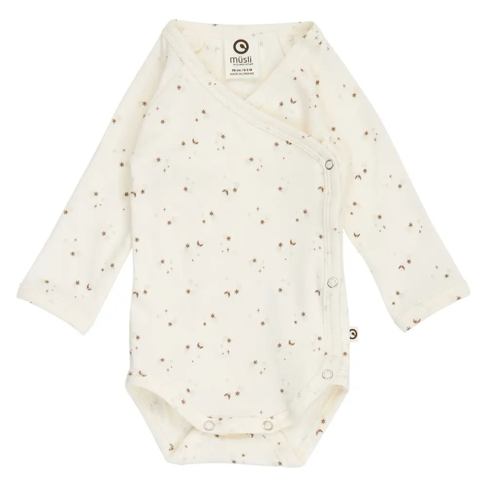 Sparkle Rib Wrap Body   Balsam Cream  Walnut  Oat   56 fra Müsli