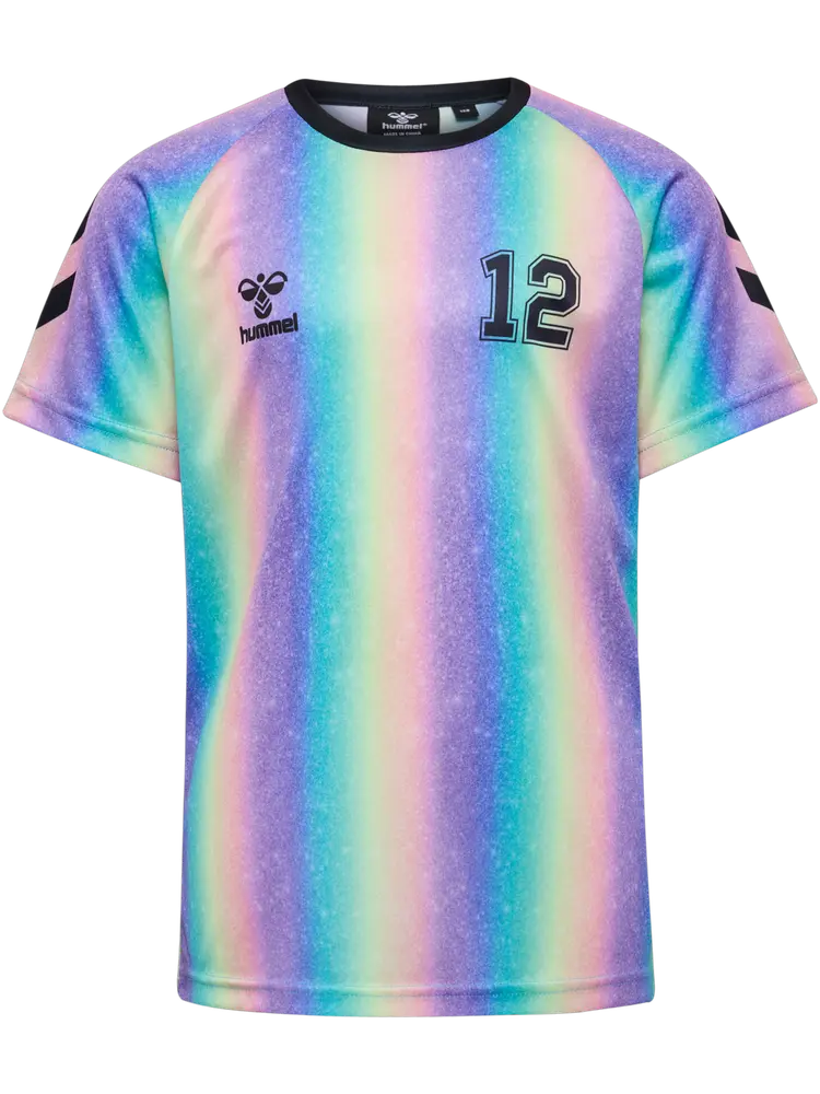 Shimmer T Shirt Kortærmet   Pink A Boo   140 fra Hummel