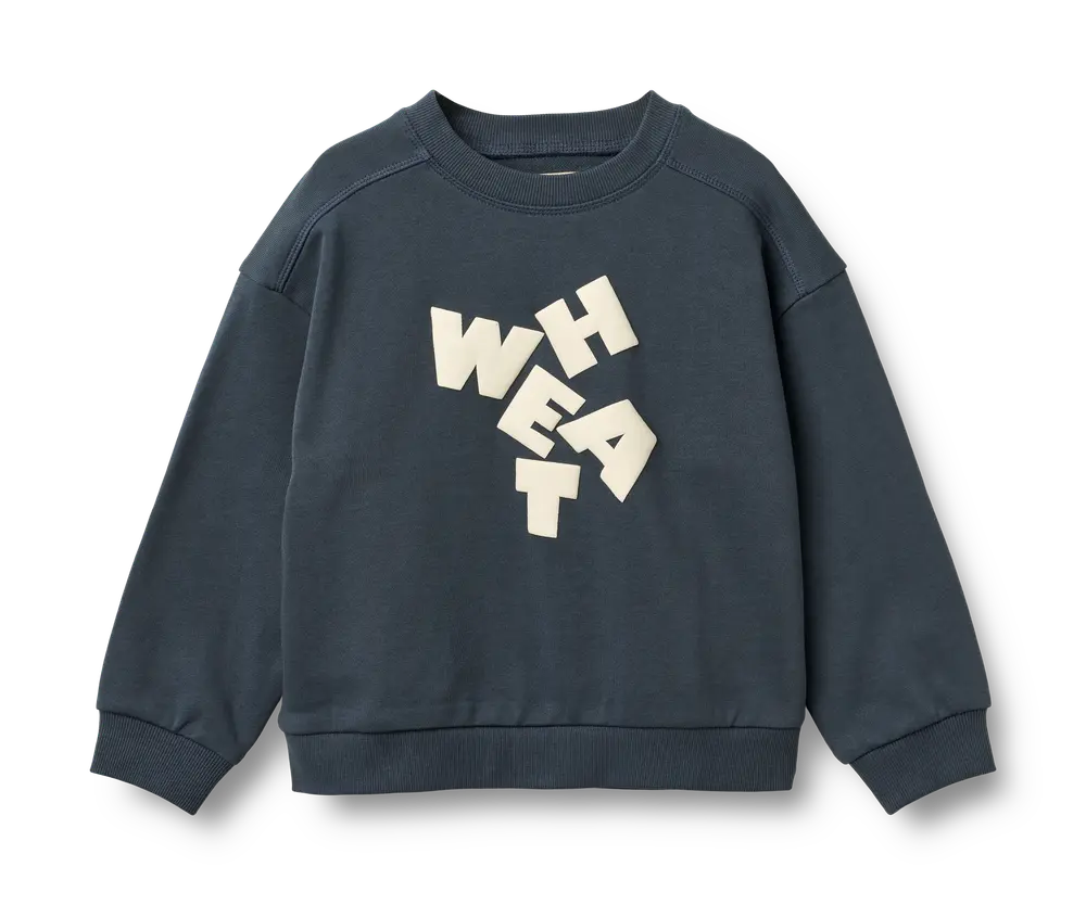 Lennon Sweatshirt   Ink   116 fra Wheat