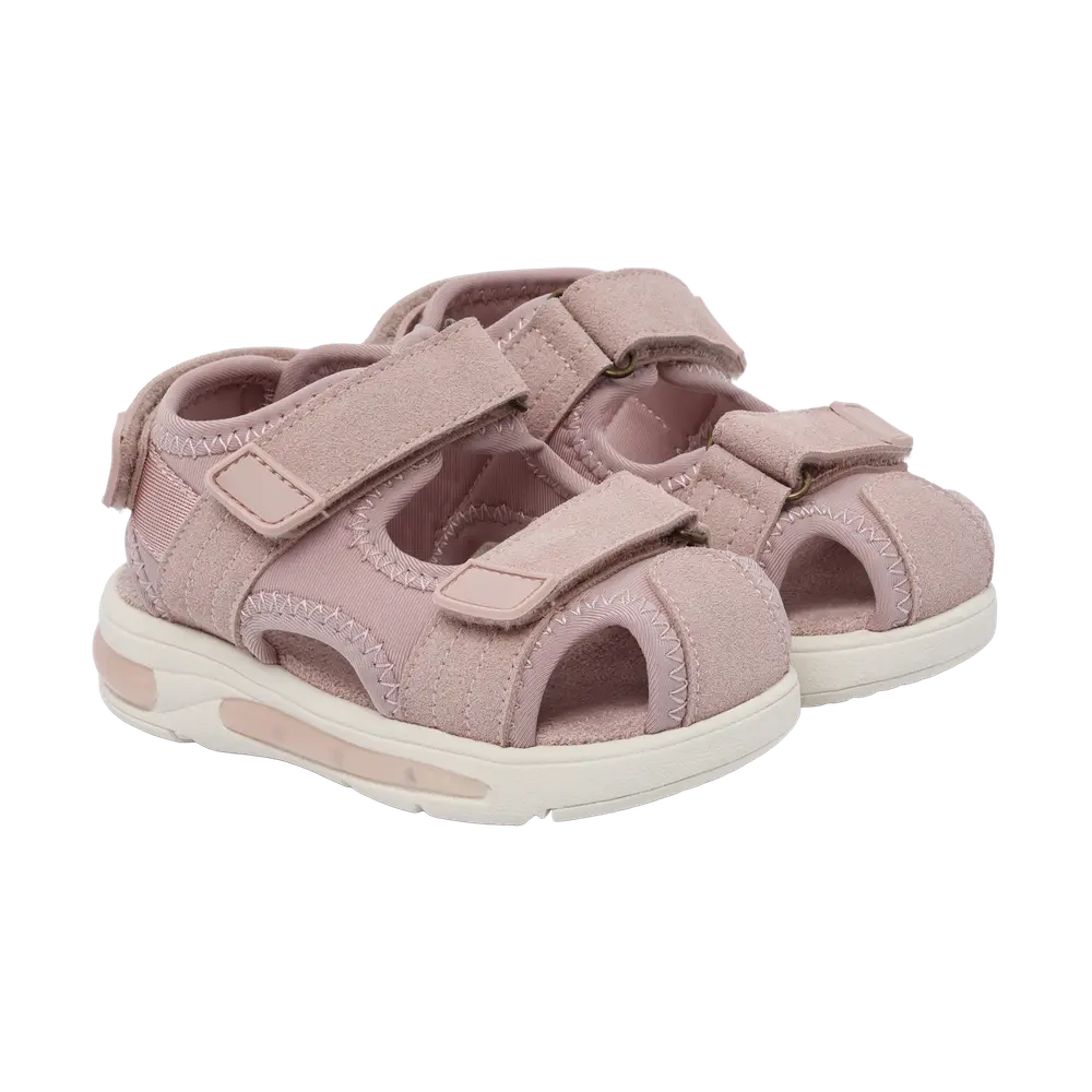 Sandal Velcro M. Lys   Sepia Rose   24 fra En Fant