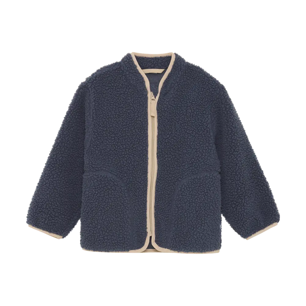Teddy Fleece Jakke   Flint Stone   90 fra Celavi