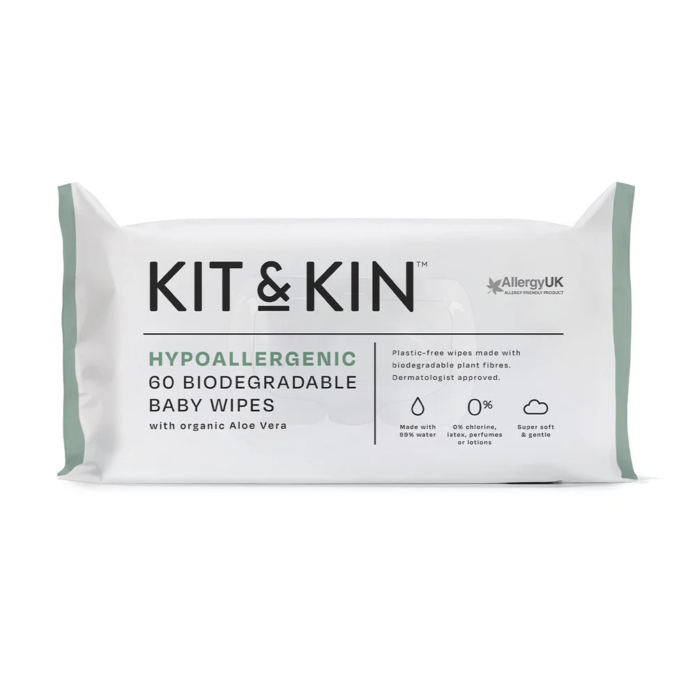 Vådservietter (60 Stk) fra Kit & Kin