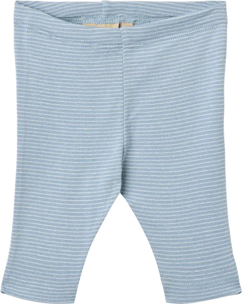 Silas Jersey Bukser   Faded Blue Stripe   56 fra Wheat