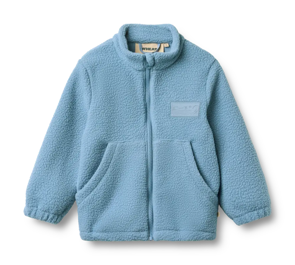 Helge Fleece Jakke   1260   98 fra Wheat