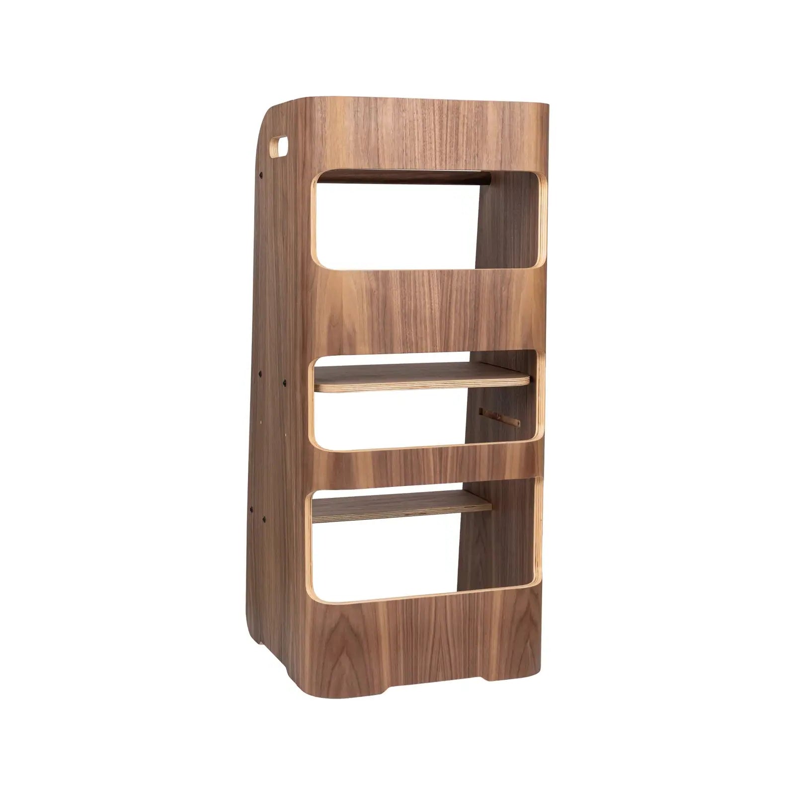 Læringstårn   Birketræsfinér Med  En Overflade Afslutning I  Valnød fra Curve Lab