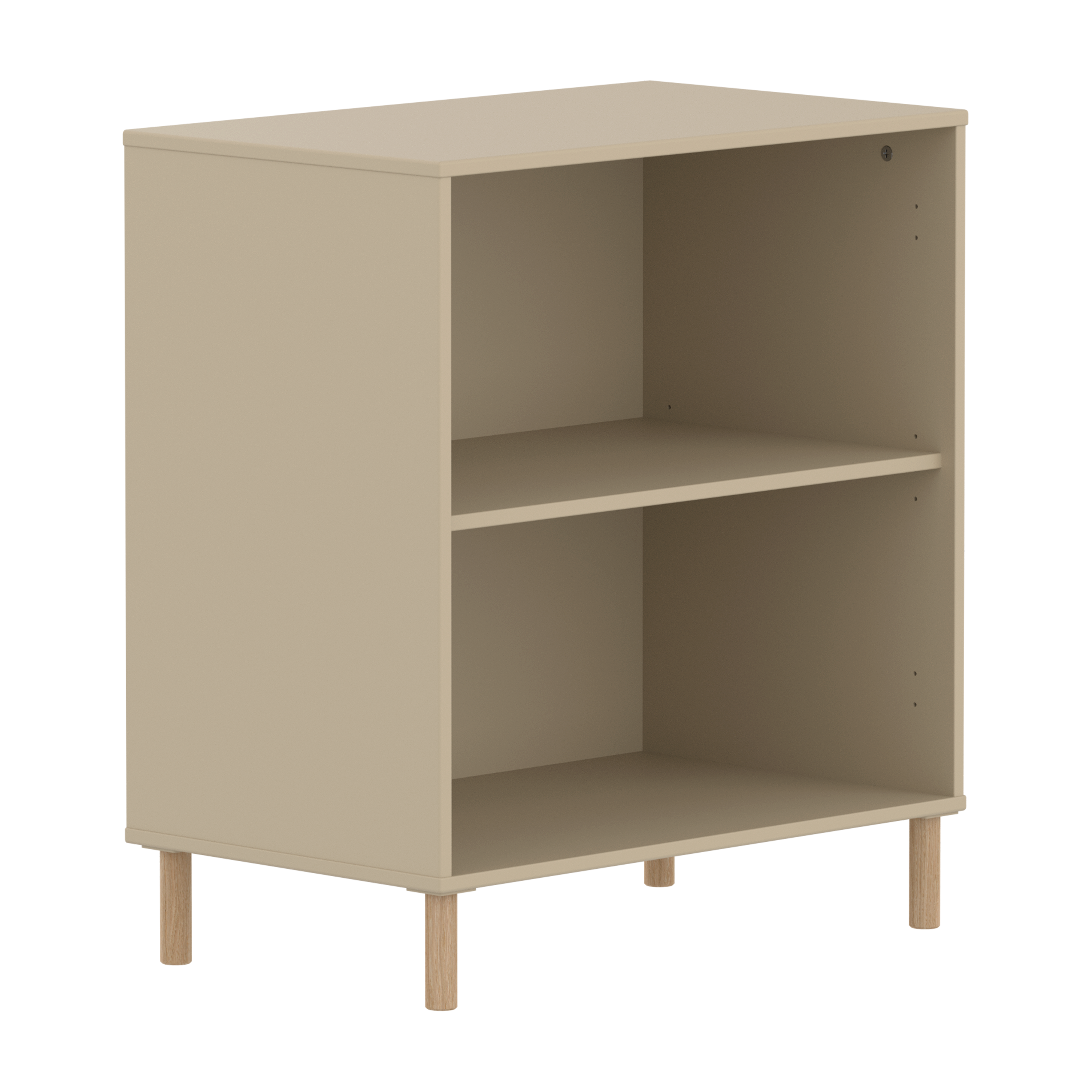 Saga Reol 84x75,5x45 Oat Egetræ fra Flexa
