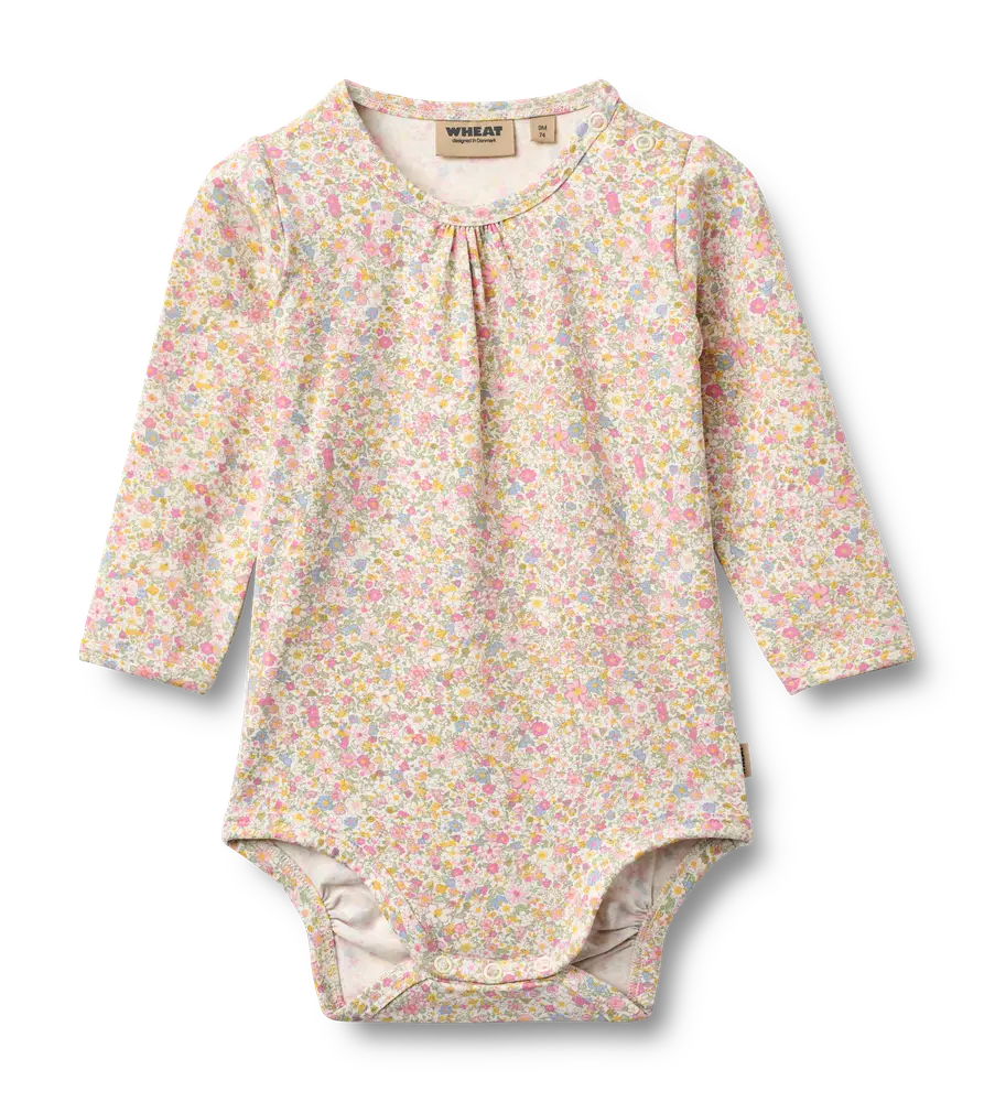 Liv Langærmet Body Blush Flower Meadow 74 fra Wheat