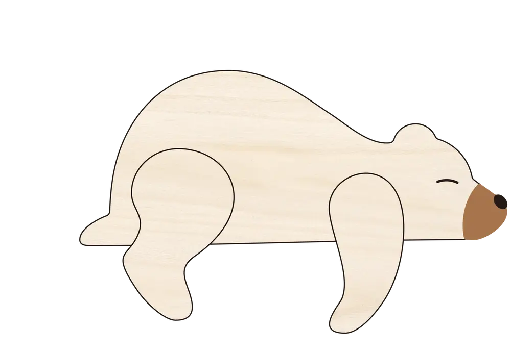 Væglampe, Bjørn fra Oh Poppy