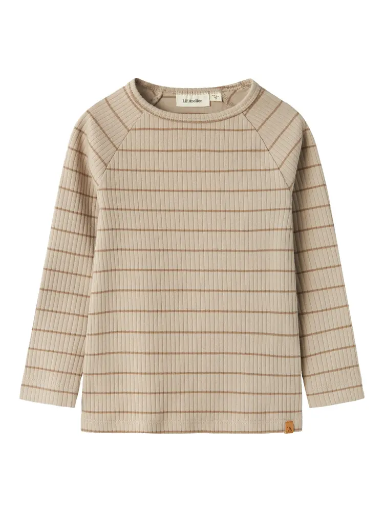 Kail Langærmet Slim Top   Pure Cashmere   98 fra Lil' Atelier