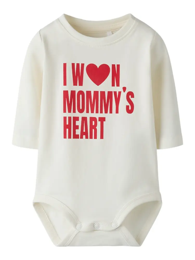 Banks Langærmet Body   Cloud Dancer   56 fra Name It