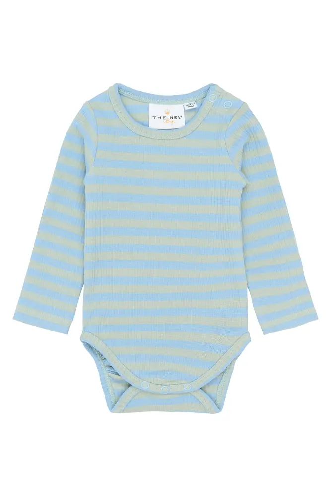 Fro Langærmet Rib Body   Forever Blue Striped   62 fra The New Siblings