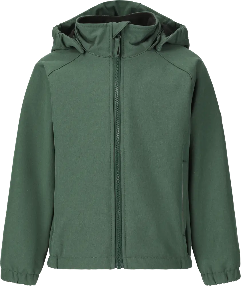 Bjorn Melange Softshell Jakke W Pro 8000   Trekking Green   110 fra Zig Zag