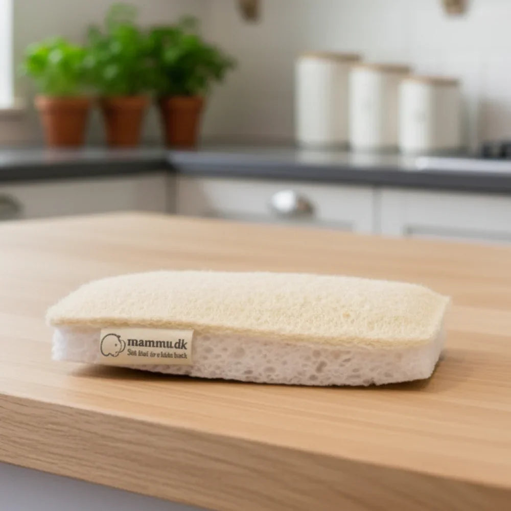 Bionedbrydelige Loofah Rengøringssvamp   1 Stk fra Mammu