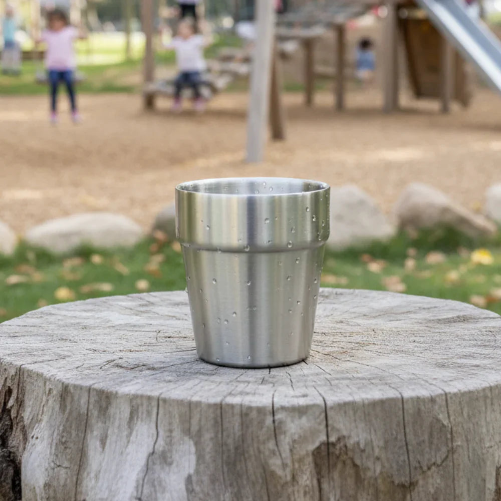 Kop I Rustfrit Stål   260ml fra Mammu