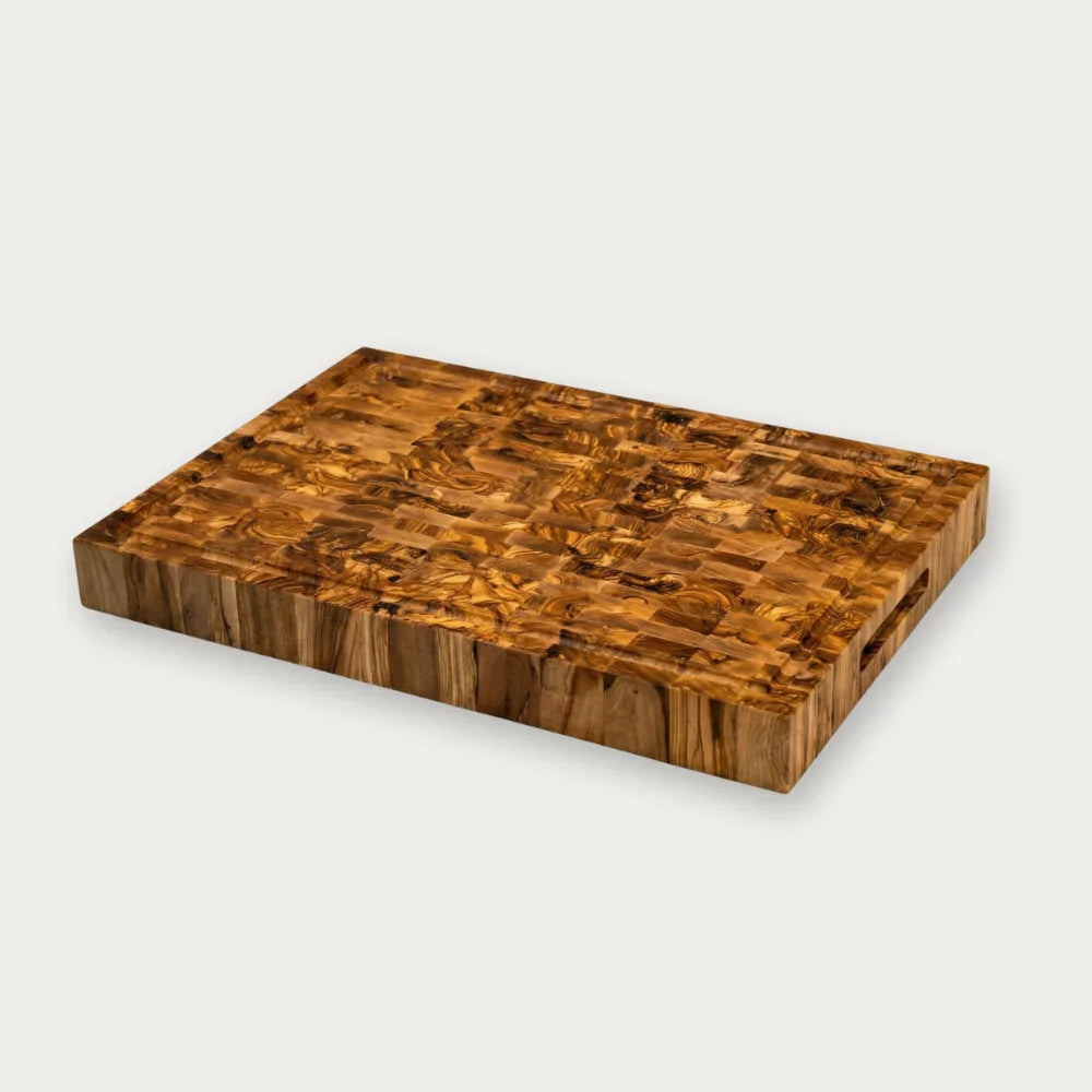Oliven Skærebræt Endgrain 60x30cm fra Mammu