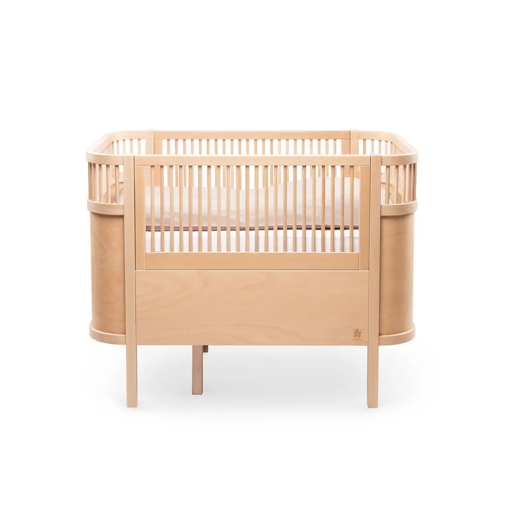 Baby & Jr. Seng   Wooden Edition fra Sebra