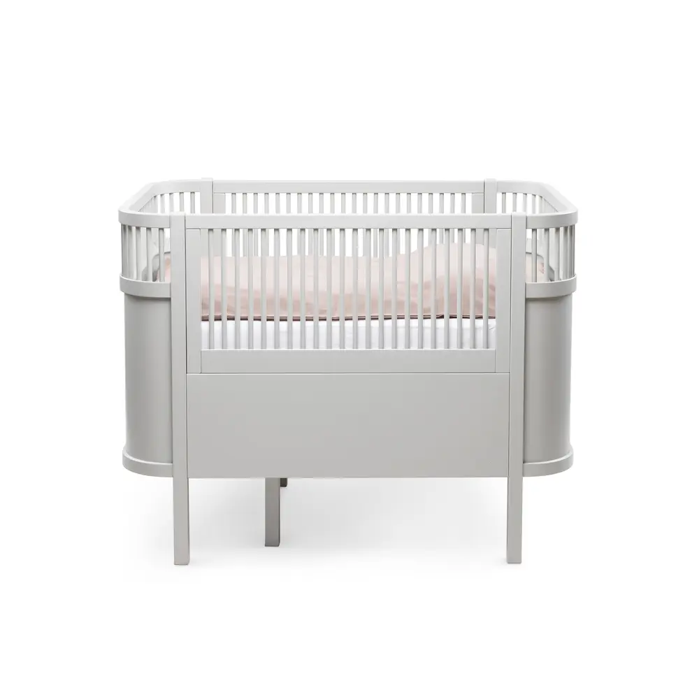 Baby & Jr. Seng   Stone Grey fra Sebra