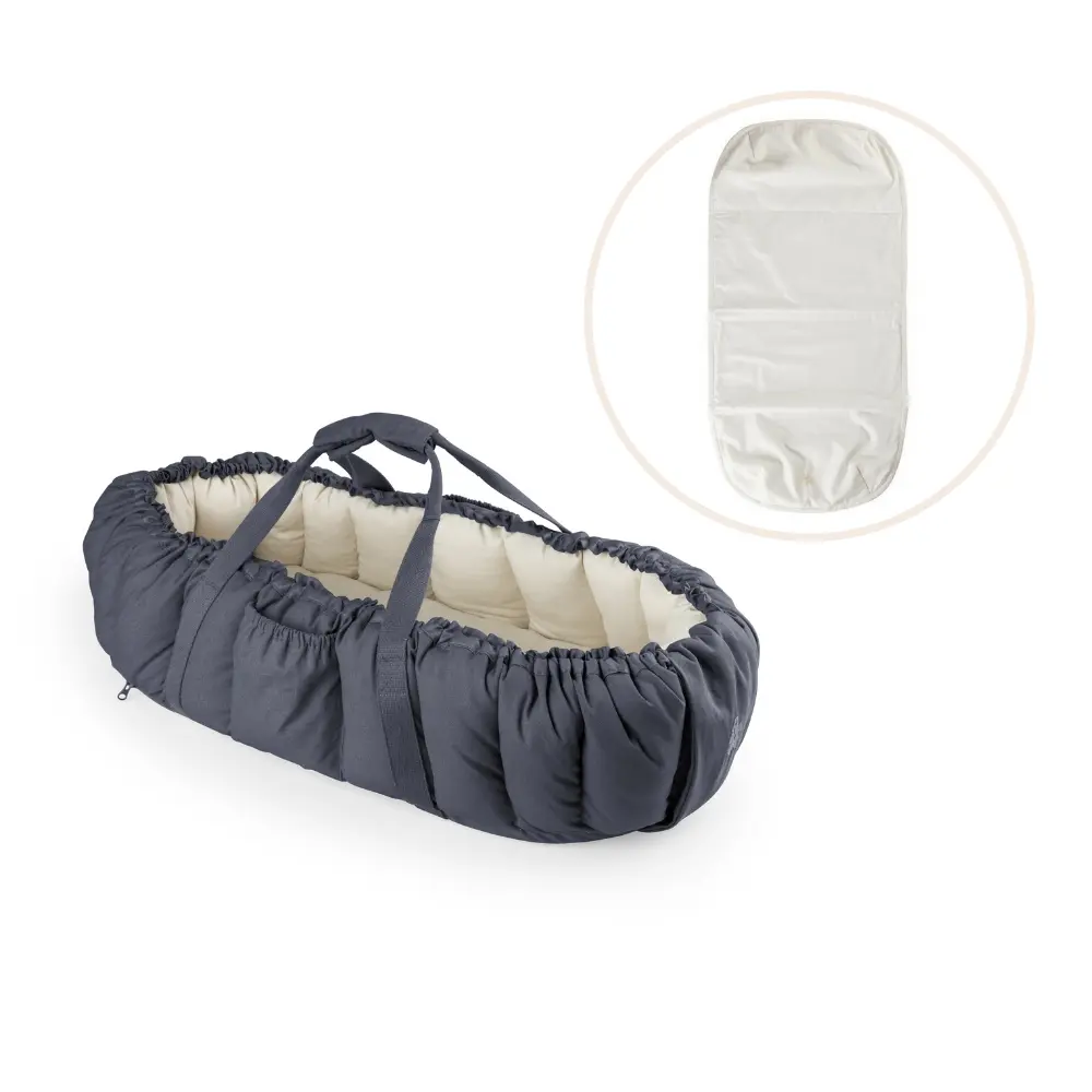 3 I 1 Babylift Med Lagen   Blue fra Sebra