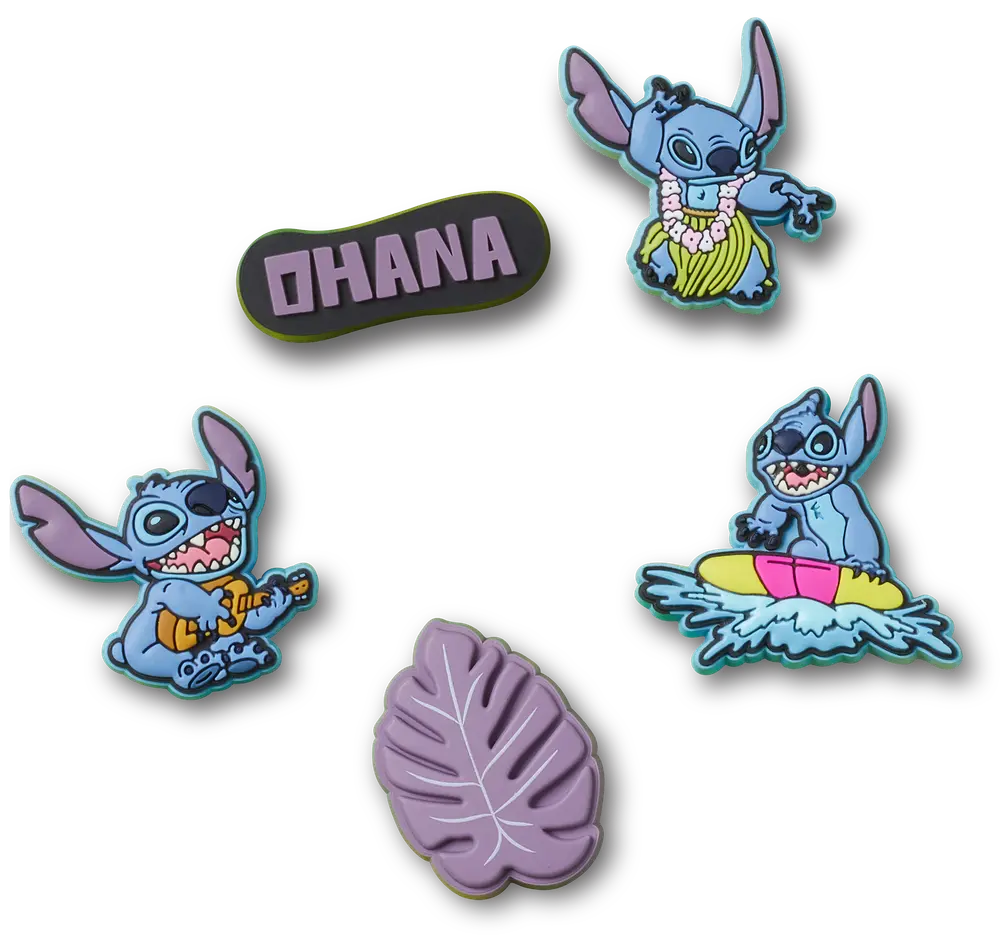 Stitch Tropical 5pck fra Crocs