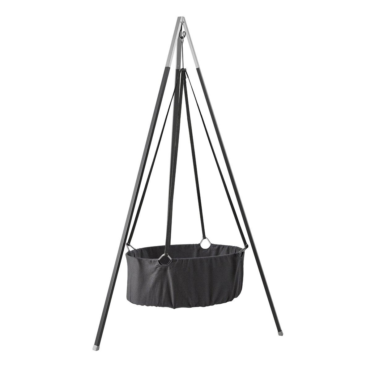 Classic Vugge M Madras Og Stativ    Gråt fra Leander