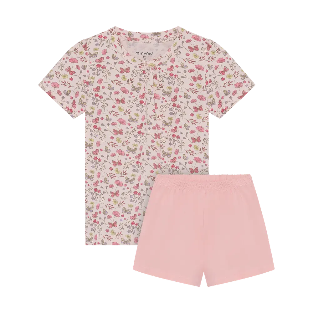 T Shirt Og Shorts Sæt   Raindrops On Roses   116 fra Minymo