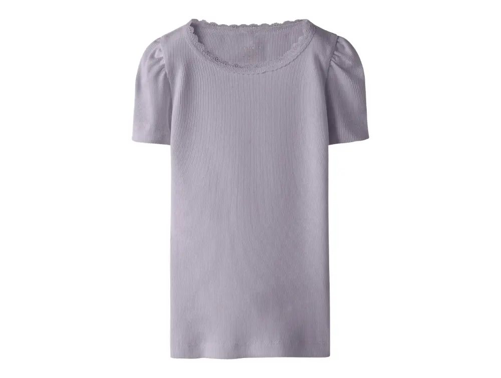Kab T Shirt   Lavender Gray   98 fra Name It