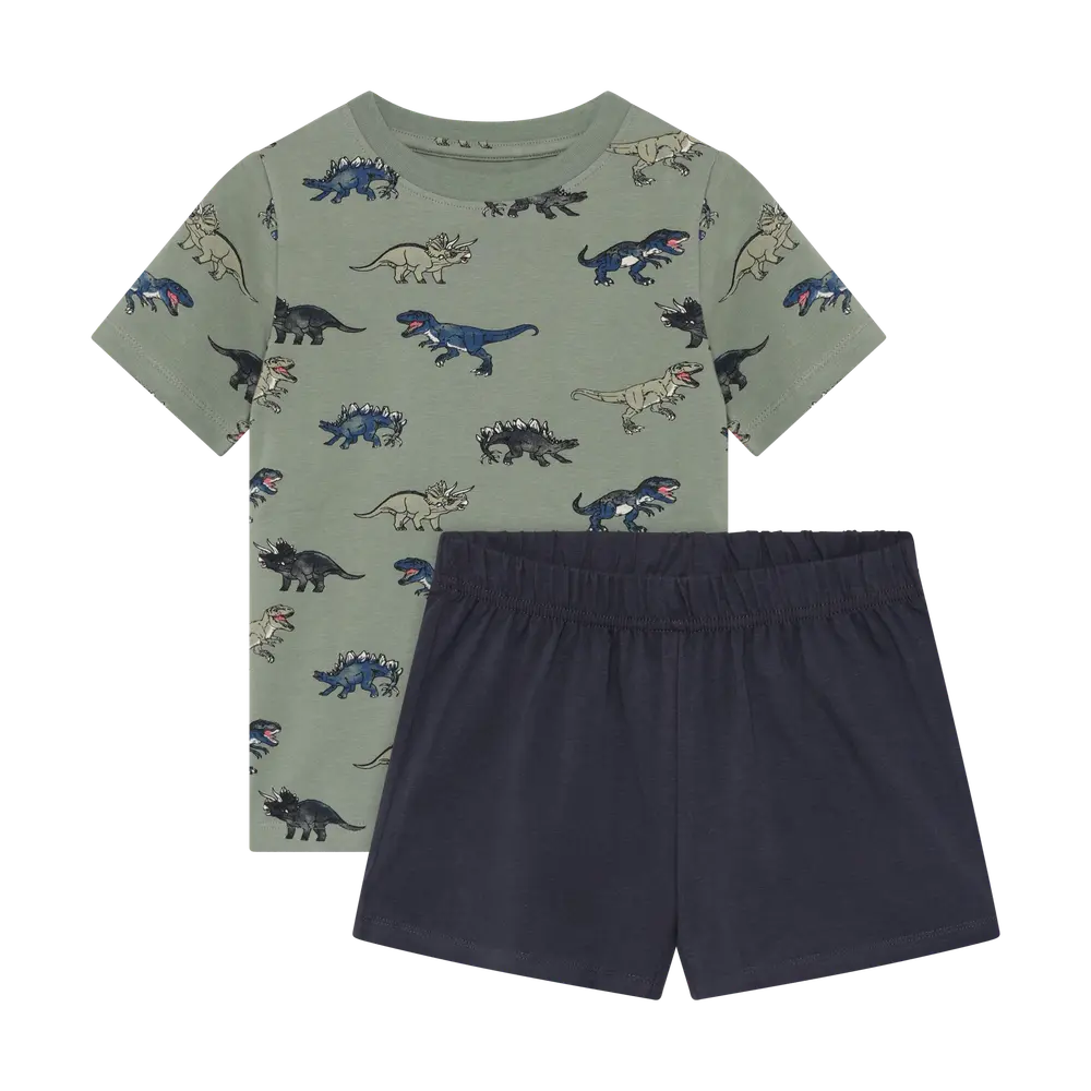 T Shirt Og Shorts Sæt Lily Pad 104 fra Minymo