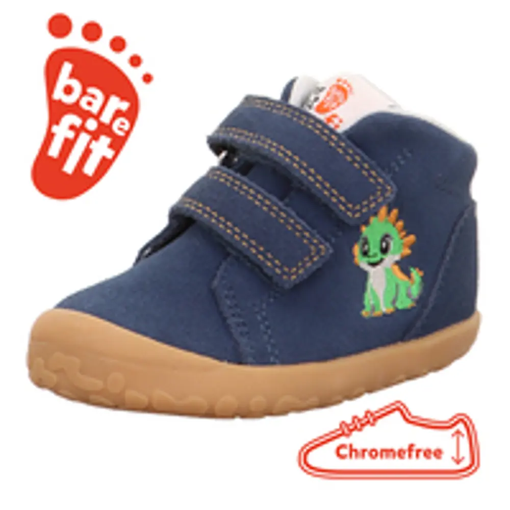 Flummi Barefoot Sneaker   Blå   20 fra Superfit