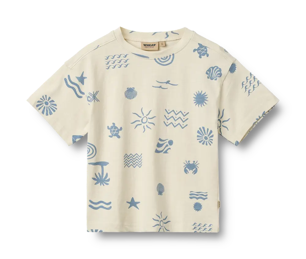 Tommy T Shirt   Summer Island   122 fra Wheat