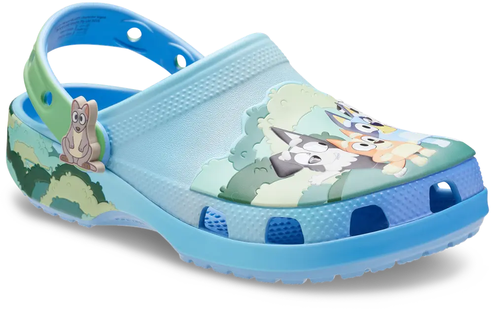 Bluey Multi Classic Clog   Multi   24 25 fra Crocs