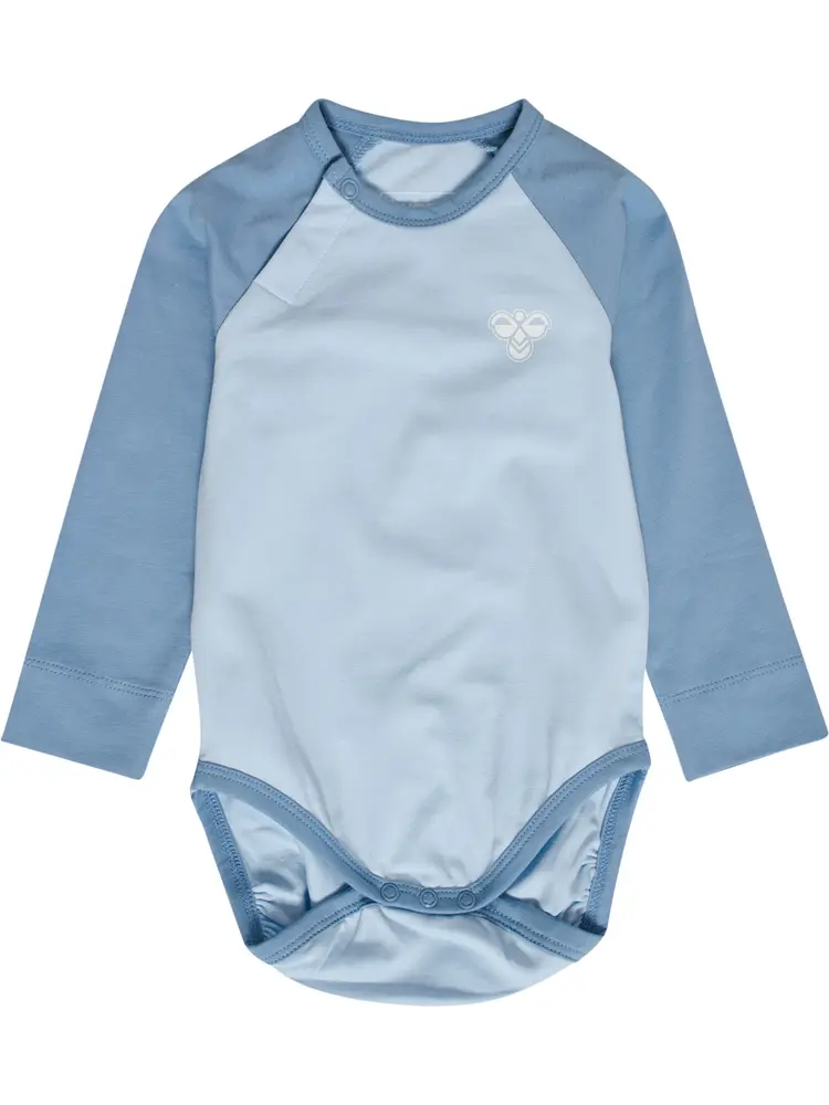 Raglan Langærmet Body   Faded Denim   86 fra Hummel
