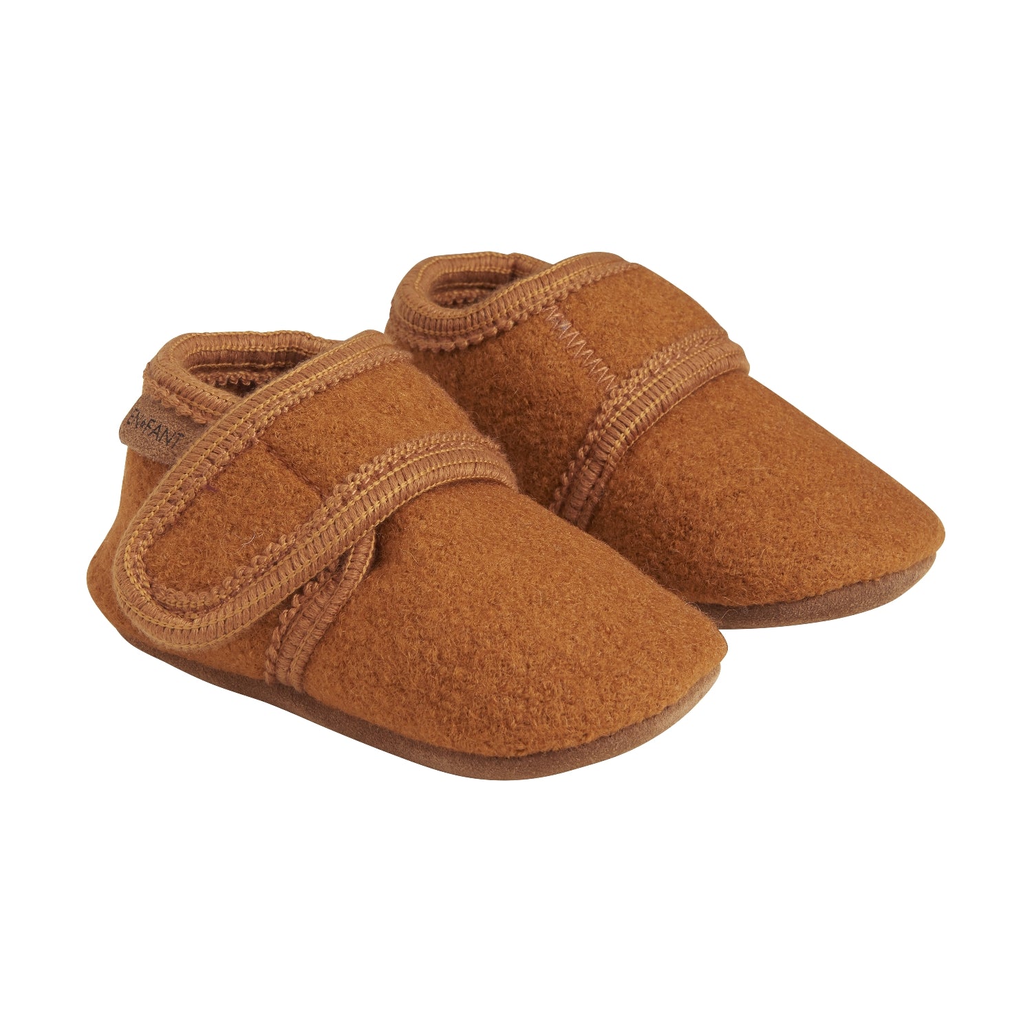 Baby Uld Sutsko   Leather Brown   17 18 fra En Fant